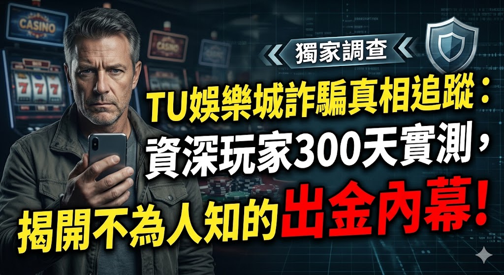 TU娛樂城詐騙真相追蹤：資深玩家300天實測，揭開不為人知的出金內幕！